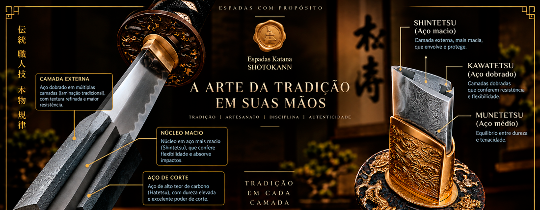 Honsanmai: O Que É a Estrutura de uma Katana? | Shotokann