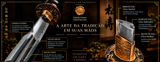Honsanmai: O Que É a Estrutura de uma Katana? | Shotokann