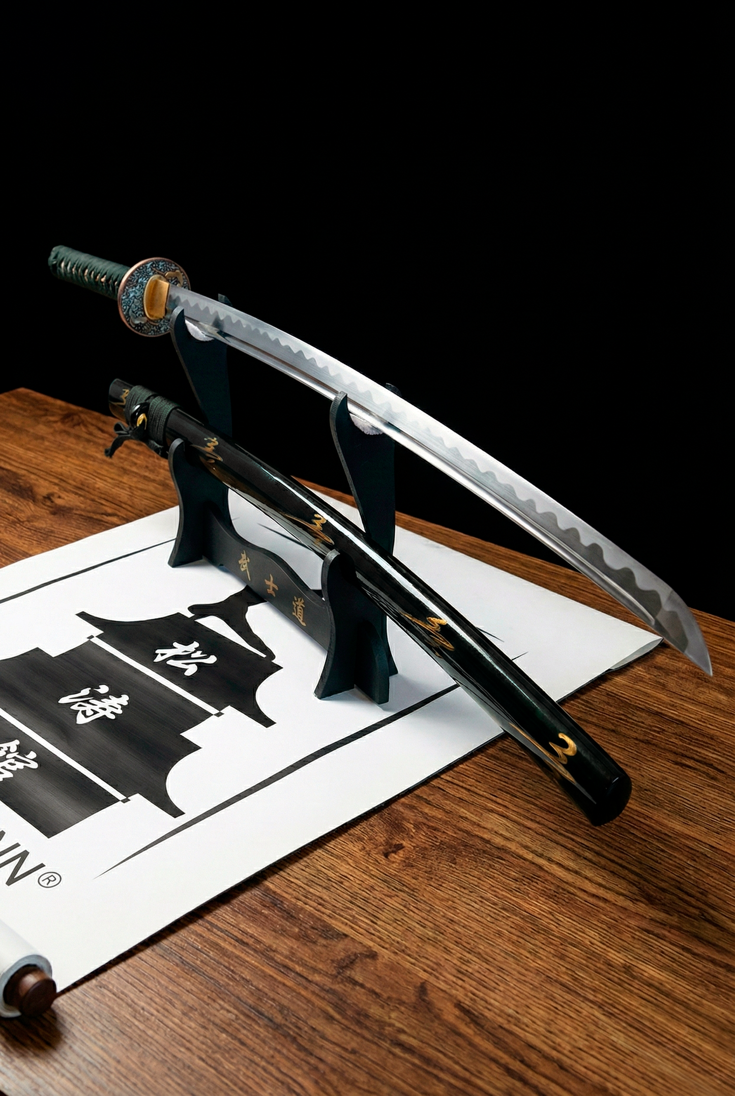 Katana Mokusen Carbono 1060 dobrado