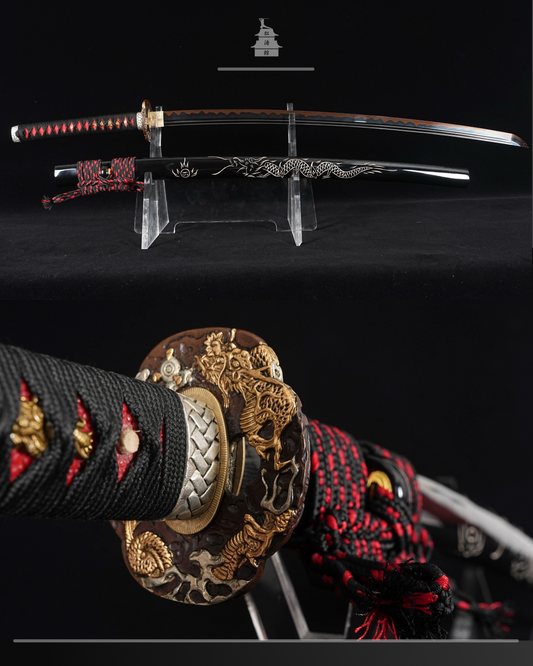 Katana Hideki T10 Duplo Sulco