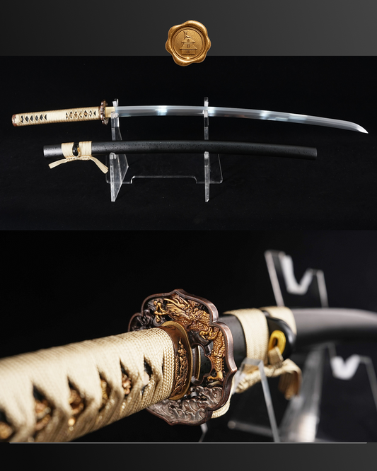 Katana Hashirama T10 | Katana Artesanal Forjada à Mão | Shotokann