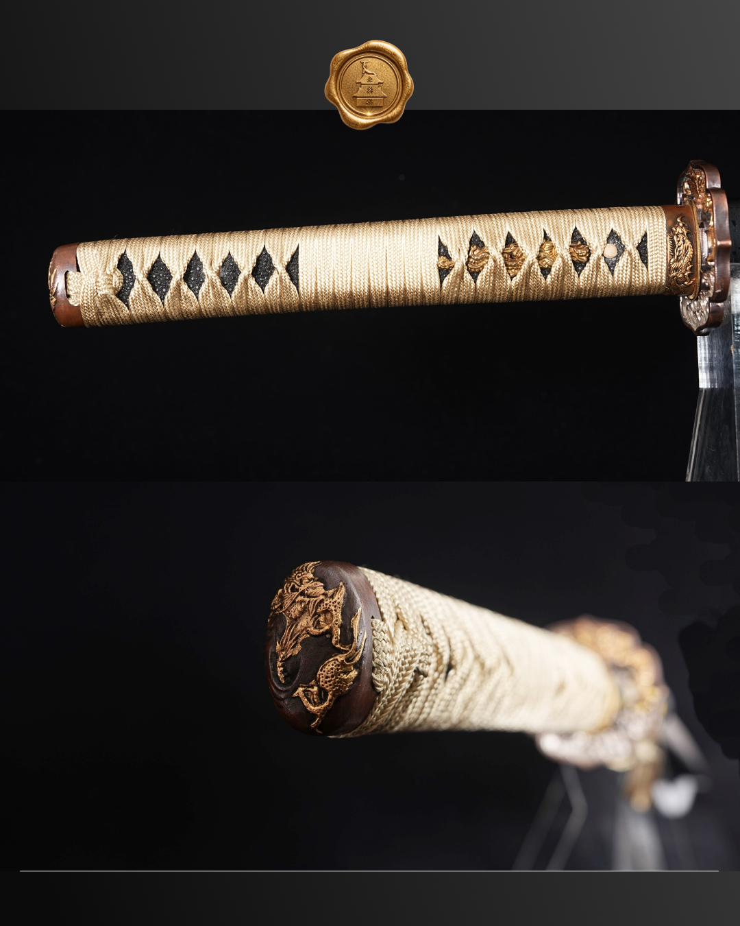 Katana Hashirama T10 | Katana Artesanal Forjada à Mão | Shotokann