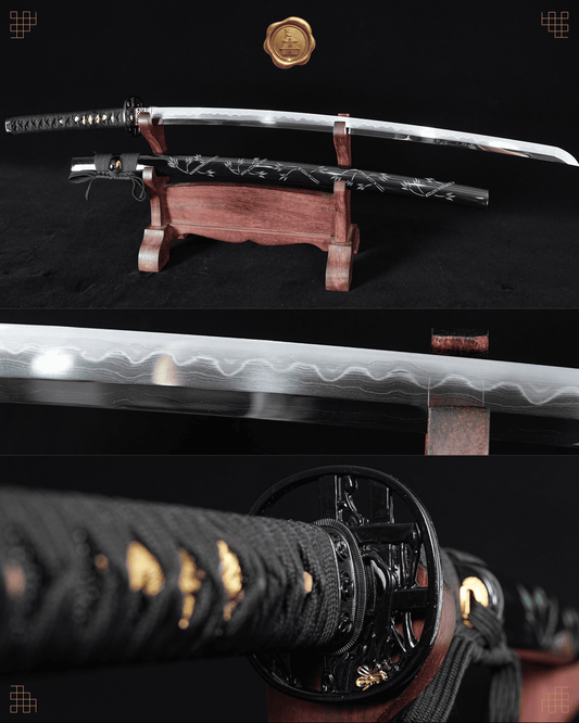 Katana Amaterasu Linha Superior | Damasco 32768 | Shotokann