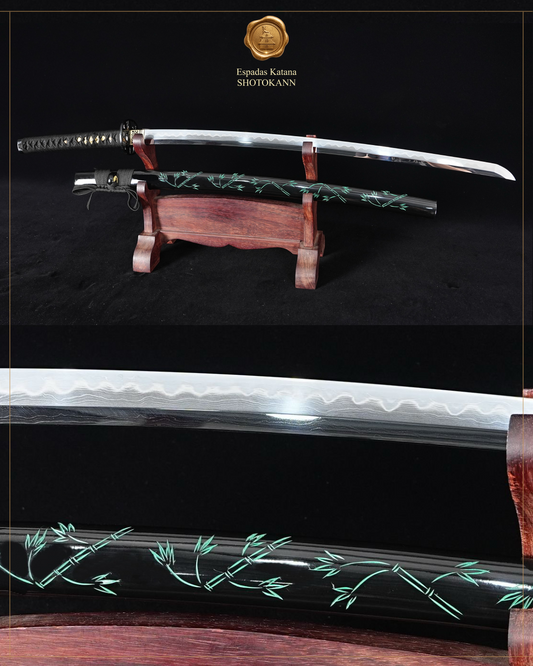 Katana Amaterasu Linha Superior | Damasco 32768 | Shotokann