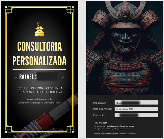 Consultoria Personalizada - Projeto de Criação Orientada