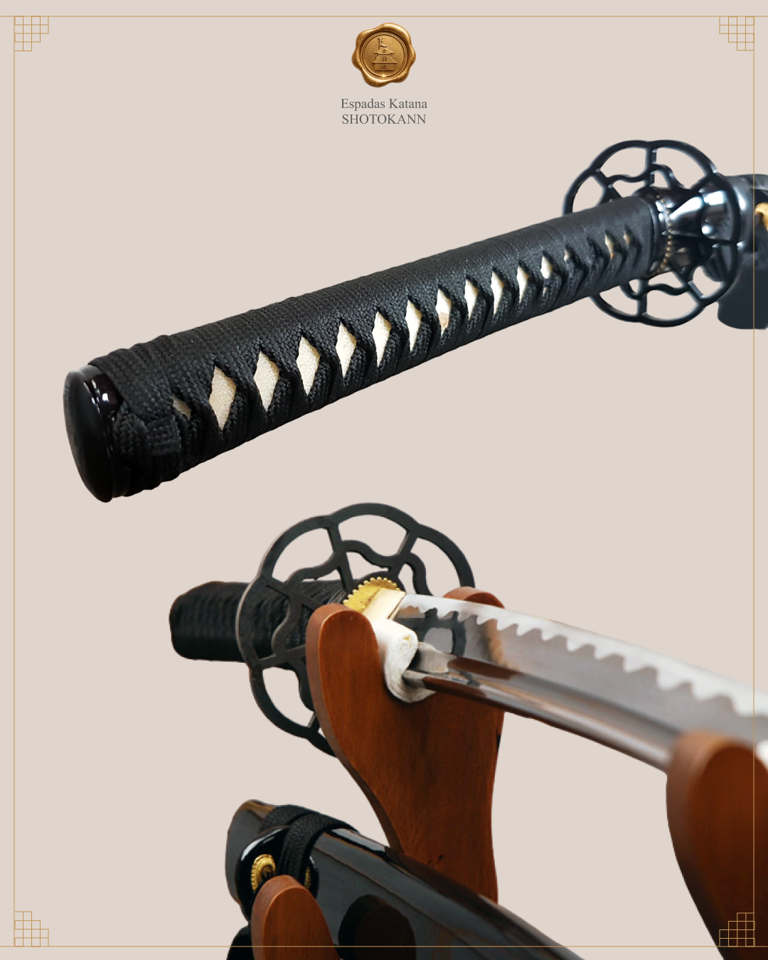 Katana Kyoran Inspirada em O Último Samurai | Carbon 1060 dobrado
