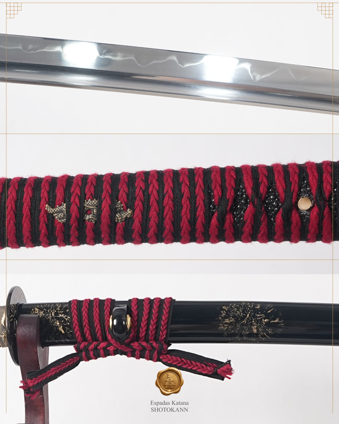 Katana Dragão Kenshiro T10 Temperado | Shotokann