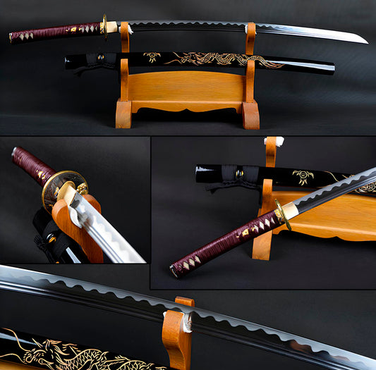 Katana Shiryu Carbono 1060 Duplo Sulco