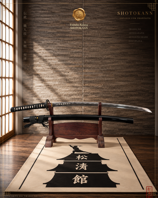 Katana Kyoran Inspirada em O Último Samurai | Carbon 1060 dobrado